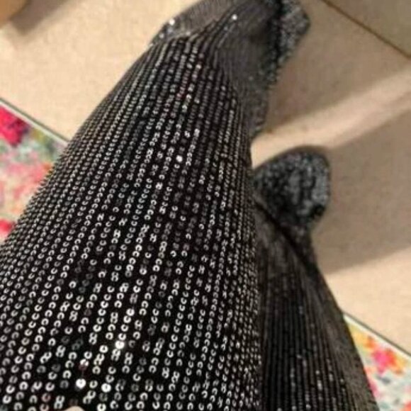 Wide Leg Pants with matching crop top Silver - Picture 8 of 10